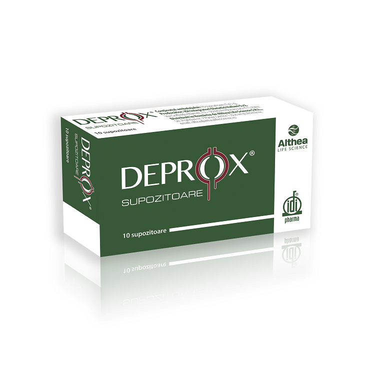 Supozitoare Deprox, 10 bucati, Althea Life Science