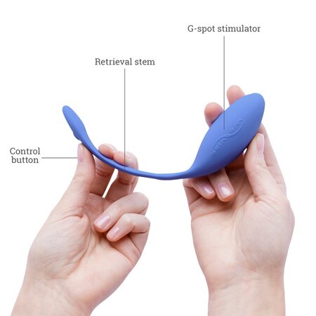 Vibrator albastru cu Bluetooth Jive, We Vibe 545117