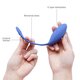 Vibrator albastru cu Bluetooth Jive, We Vibe 545117