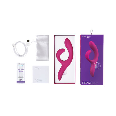 Vibrator roz Nova 2 Rabbit, 1 bucata, We Vibe 545143