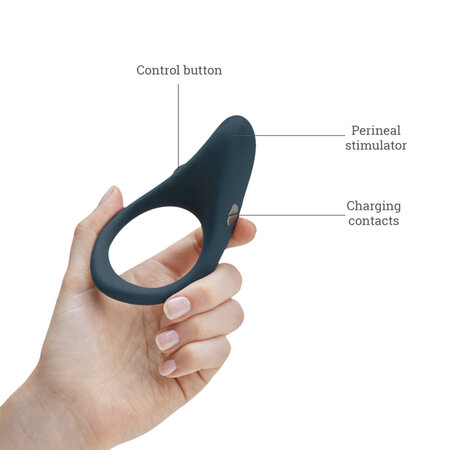 Inel vibrator pentru perineu Verge, 1 bucata, We Vibe 545176