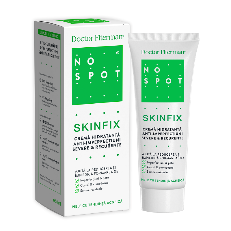 Crema hidratanta anti-imperfectiuni No Spot Skinfix, 50 ml, Doctor Fiterman