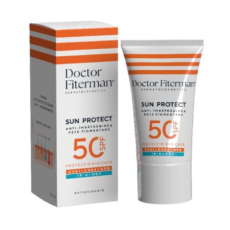 Crema hidratanta cu SPF50 Sun Protect, 50 ml, Doctor Fiterman