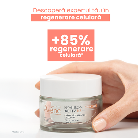 Crema pentru regenerare celulara Hyaluron Activ B3, 50 ml, Avene 705182