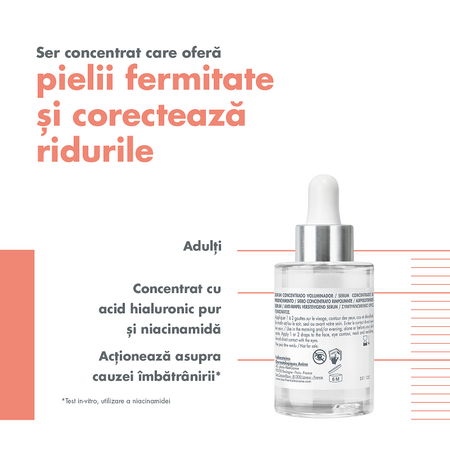 Ser concentrat cu efect de reumplere Hyaluron Activ B3, 30 ml, Avene 547010