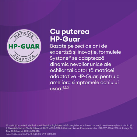 Picaturi oftalmice lubrifiante fara conservanti Systane Complete, 10 ml, Alcon 756057