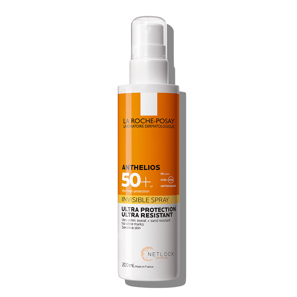 Spray invizibil cu SPF 50+ pentru corp Anthelios, 200 ml, La Roche-Posay