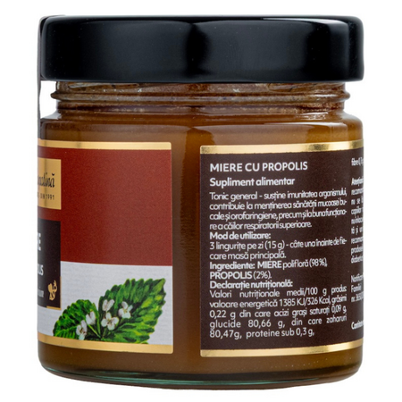 Miere cu propolis, 270 g, Albina Carpatina 723007