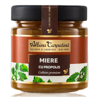 Miere cu propolis, 270 g, Albina Carpatina