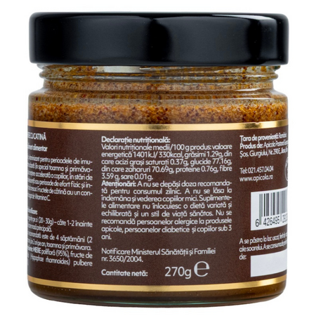 Miere cu pulbere de catina, 270 g, Albina Carpatina 722966