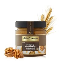 Miere cu germeni de grau si nuca, 270 g, Albina Carpatina