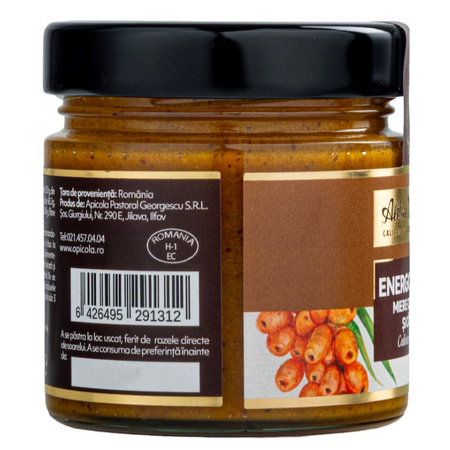 Miere cu polen si catina Energo Vital, 270 g, Albina Carpatina 722990