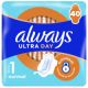 Absorbante Ultra Day, Marimea 1, 40 bucati, Always 708984
