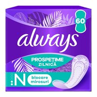 Absorbante zilnice Dailies Fresh&Protect Normal, 60 bucati, P&G