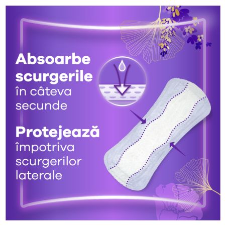 Absorbante zilnice pentru incontinenta urinara Discreet Normal, 44 bucati, Always 697006
