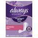 Absorbante zilnice pentru incontinenta urinara Discreet Normal, 44 bucati, Always 697002