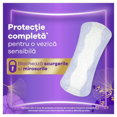 Absorbante zilnice pentru incontinenta urinara Discreet, Long, 40 bucati, Always 697013