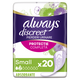 Absorbante pentru incontinenta urinara Discreet, Small, 20 bucati, Always 545449