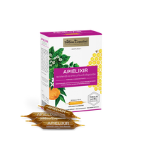 Apielixir rezistenta la stres si buna dispozitie, 10 fiole x 10 ml, Albina Carpatina
