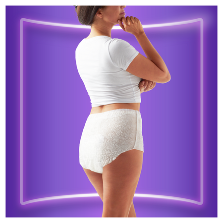 Chiloti pentru incontinenta urinara Discreet Plus, 6 picaturi, Marimea L, 8 bucati, Always 697061