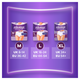 Chiloti pentru incontinenta urinara Discreet Plus, 6 picaturi, Marimea L, 8 bucati, Always 697059