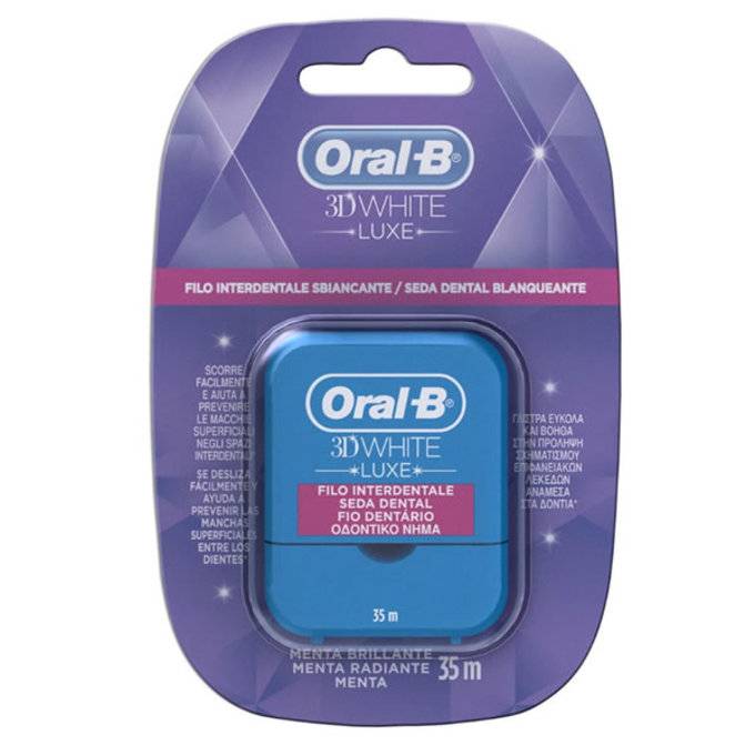 Ata dentara 3DWhite Luxe, 35 m, 1 bucata, Oral-B