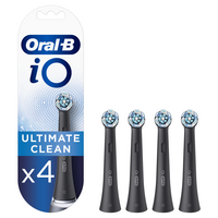 Rezerve periuta de dinti electrica iO Ultimate Clean, Negru, 4 bucati, Oral-B