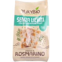 Crackers bio cu rozmarin, 200 g, Yukybio