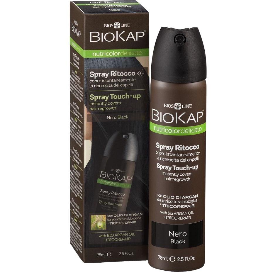 Spray colorant Nutricolor Delicato Black, 75 ml, Biokap