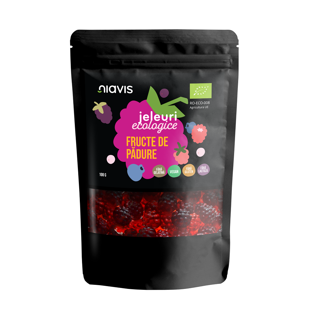 Jeleuri eco fructe de padure, 100 g, Niavis