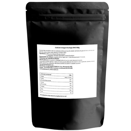 Cuscus integral ecologic, 500 g, Niavis 601531