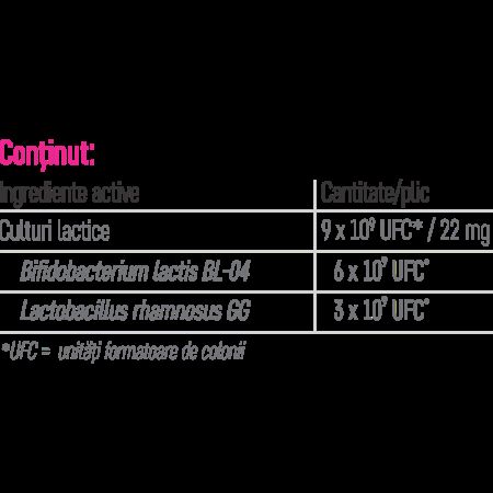 Impruvis Probiotic Fast Melt cu aroma de capsuni si zmeura, 10 plicuri, Impruvis 657104