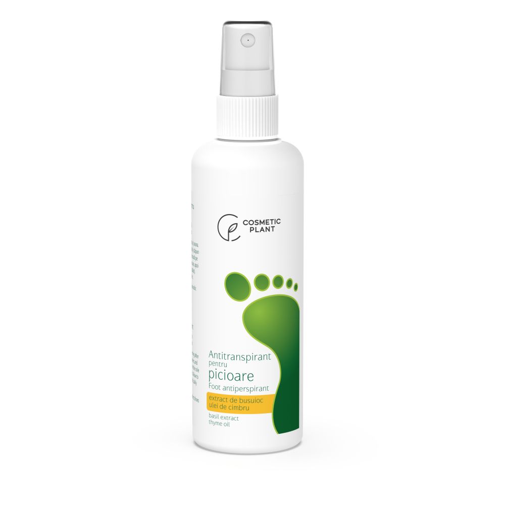 Lotiune antitranspirant pentru picioare, 100 ml, Cosmetic Plant