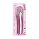 Set lame faciale trimmer pentru fata, sprancene si mustata, 4 bucati, Meloni Care 545639