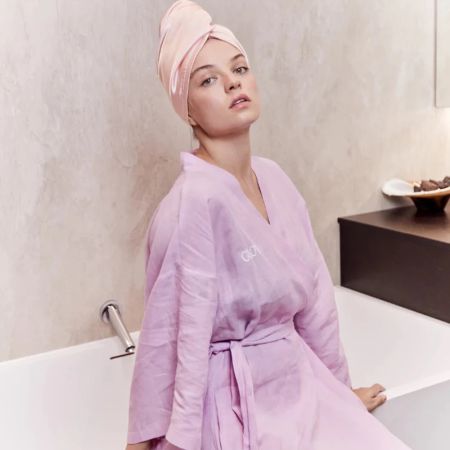 Prosop pentru par, Satine Champagne, 1 bucata, Glov 659007