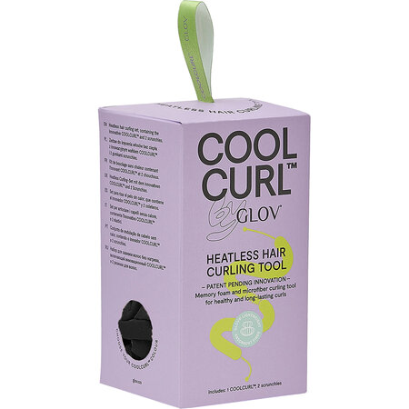 Cordeluta pentru bucle Negru Cool Curl, 1 bucata, Glov 545658