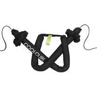 Cordeluta pentru bucle Negru Cool Curl, 1 bucata, Glov