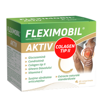 Fleximobil Aktiv, 60 comprimate filmate, Fiterman Pharma