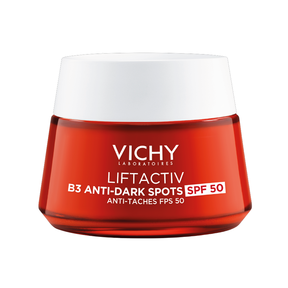 Crema de zi antirid cu niacinamida si SPF 50 Liftactiv B3, 50 ml, Vichy