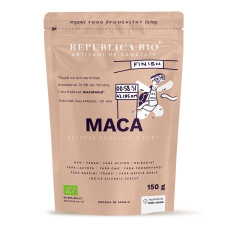 Pulbere ecologica Maca, 150 g, Republica Bio