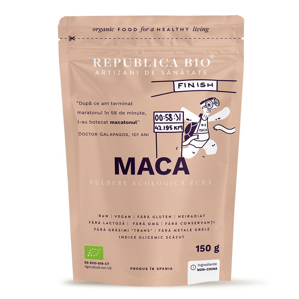 Pulbere ecologica Maca, 150 g, Republica Bio