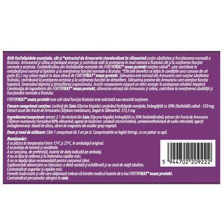 Fortifikat Max Protekt, 30 comprimate, Terapia 702800