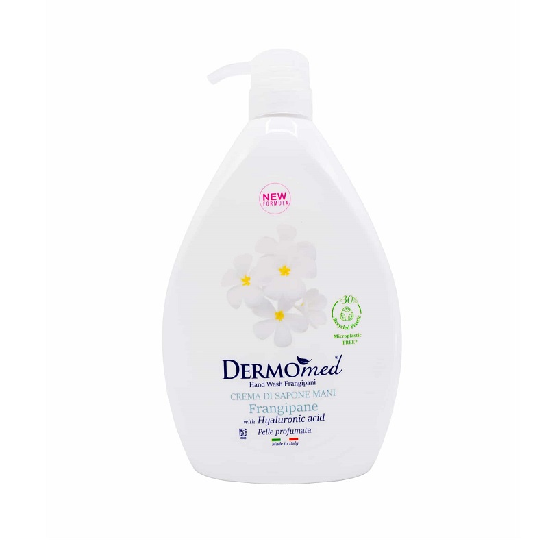 Sapun lichid crema cu Frangipani, 1000 ml, DermoMed