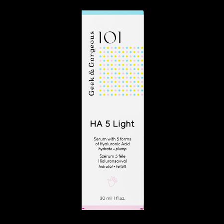 Serum HA 5 Light, 30 ml, Geek&Gorgeous : Farmacia Tei online