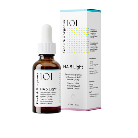 Serum HA 5 Light, 30 ml, Geek&Gorgeous 699744