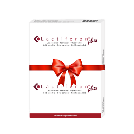 Pachet Lactiferon Plus, 20 + 20 comprimate, Meditrina Pharmaceuticals