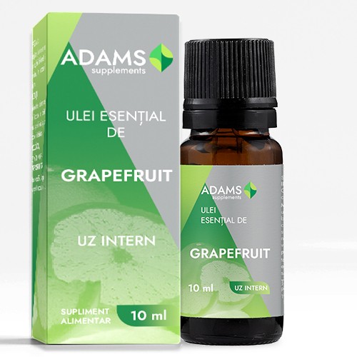 Ulei esential de Grapefruit, 10 ml, Adams Vision