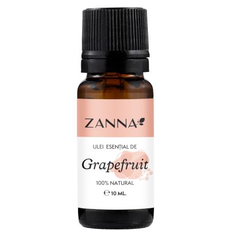 Ulei esential de grapefruit, 10 ml, Zanna