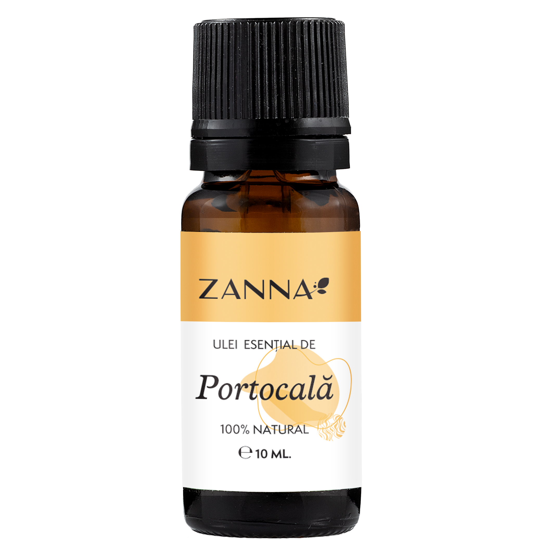 Ulei esential de portocale, 10 ml, Zanna