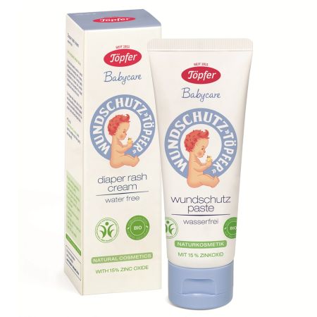 Crema protectoare pentru iritatii de scutec Babycare, 75 ml, Topfer